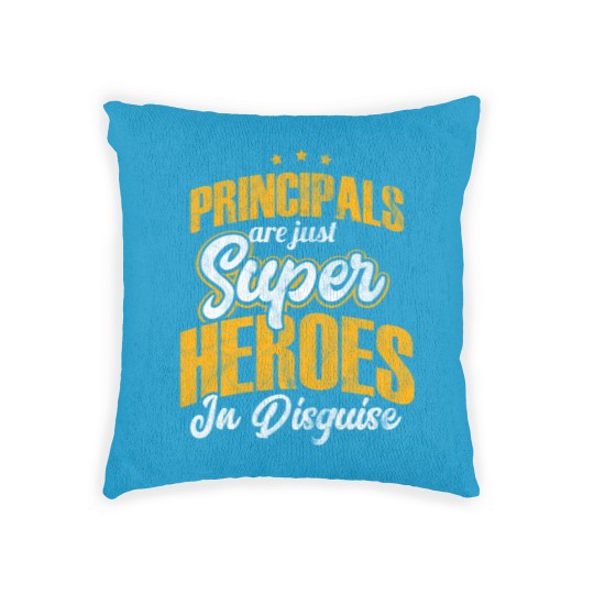 Discover Woven Pillows for principal as a gift - superhero Woven Pillows
