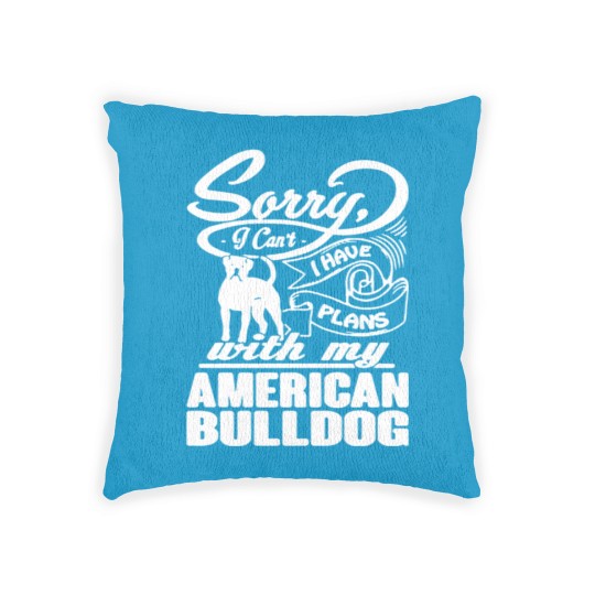 Discover American Bulldog Woven Pillows Woven Pillows