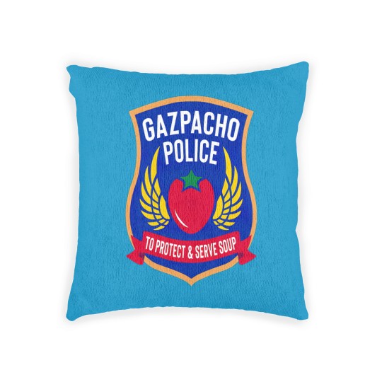 Discover gazpacho police Woven Pillows
