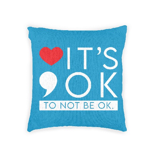 Discover Green Ribbon Warrior & Supporters - Mental Health Awareness Woven Pillows