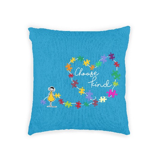 Discover Choose Kind Woven Pillows