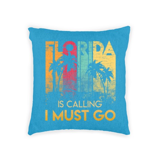 Discover Florida Strong Men's Woven Pillows Florida Is Calling I Must Go