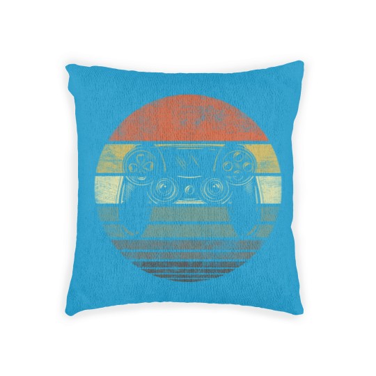 Discover Video Gamer Retro Video Game Controller Woven Pillows