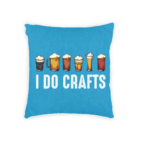 Discover I Do Crafts Home Brewing Craft Beer Drinker Homebrewing Woven Pillows