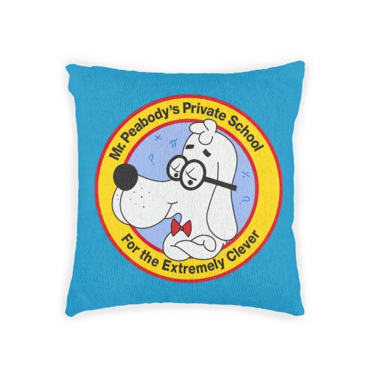 Discover Mr. Peabody's School for the Extremely Clever - Mr Peabody - Woven Pillows