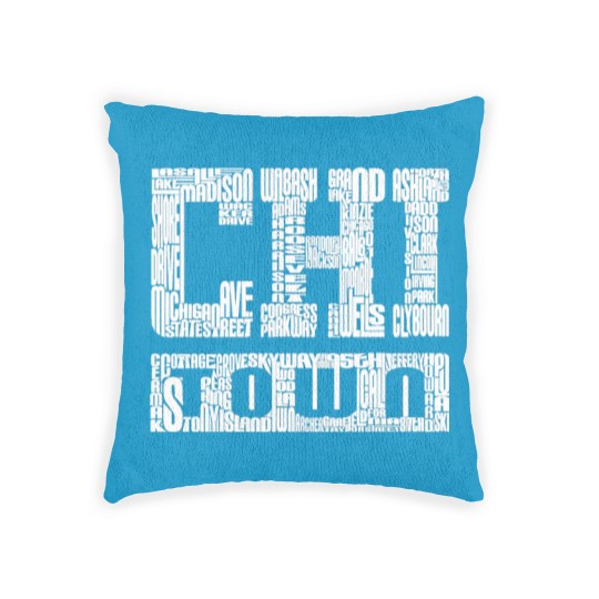 Discover Chi Town Streets Chicago Hoody Clothing Apparel Woven Pillows