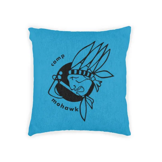 Discover Camp Mohawk - Meatballs - Woven Pillows