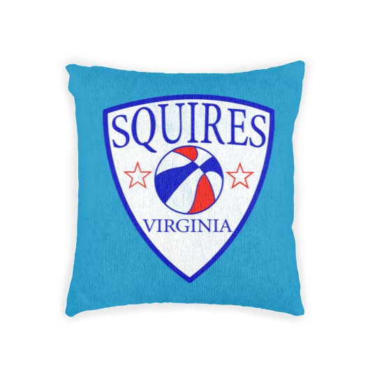 Discover Defunct Virginia Squires ABA Basketball - Virginia - Woven Pillows