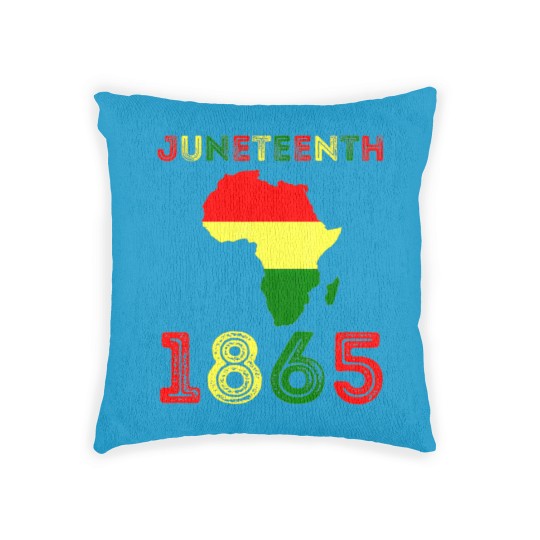 Discover Juneteenth Emancipation Day Melanin Black Pride Woven Pillows