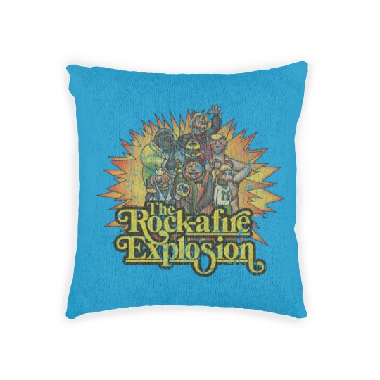 Discover Rock a fire Explosion - Showbiz Pizza - Woven Pillows
