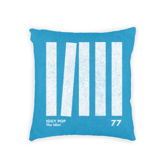 Discover Iggy Pop The Idiot / Minimal Graphic Design Tribute - Iggy Pop - Woven Pillows