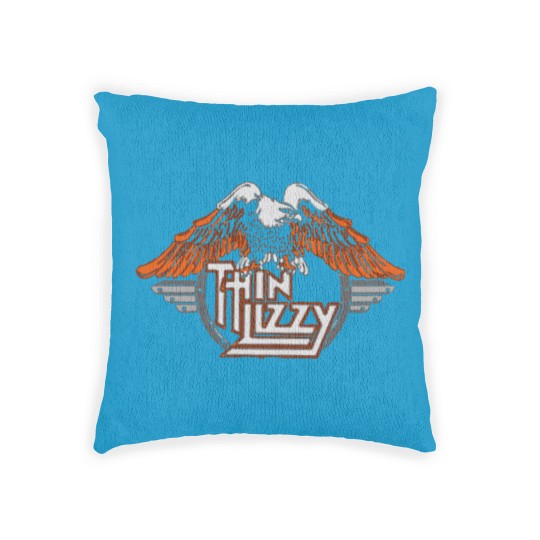 Discover THIN LIZZY COOL LOGO Woven Pillows