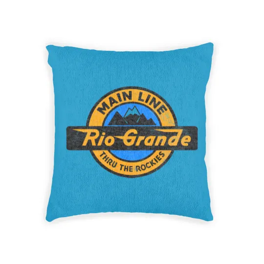 Discover D&RGW Denver and Rio Grande Western Railroad - Rio Grande - Woven Pillows