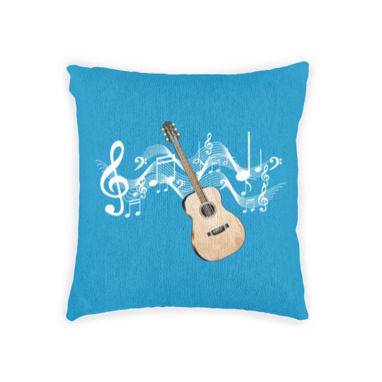 Discover Acoustic Guitar Woven Pillows