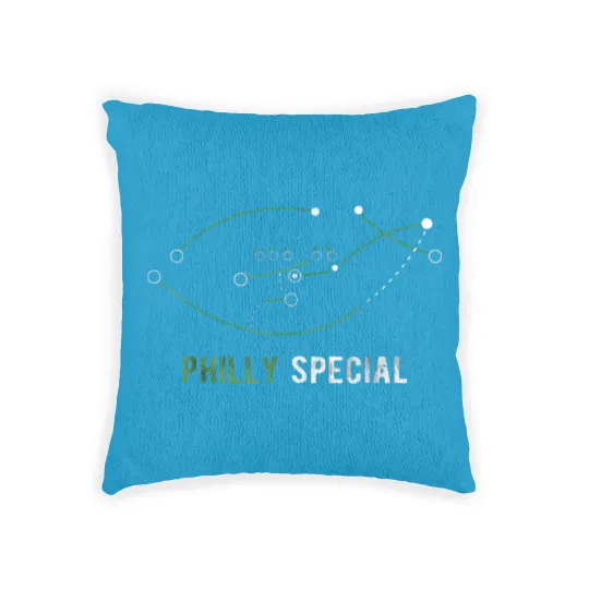 Discover Philly Special Philly Special Championship birthda Woven Pillows
