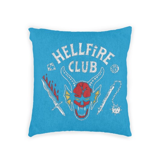Discover Stranger Things Hellfire Club Baseball Woven Pillows