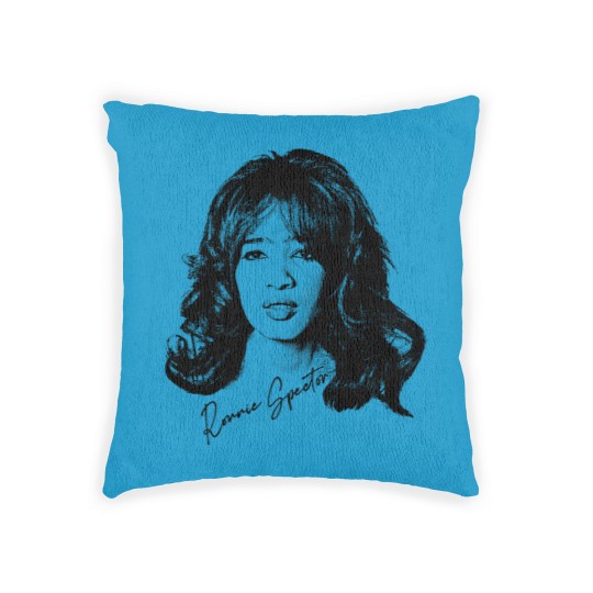 Discover Ronnie Spector / Retro Style Fan Artwork - Ronnie Spector - Woven Pillows