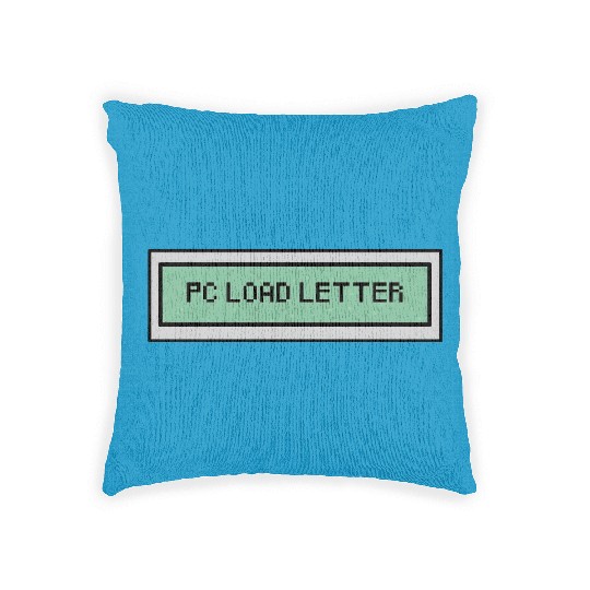 Discover PC Load Letter - Office Space - Woven Pillows