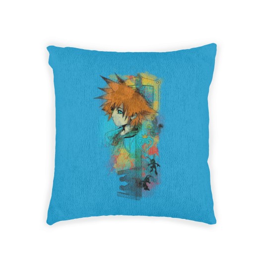Discover Kingdom of Watercolors - Kingdom Hearts - Woven Pillows