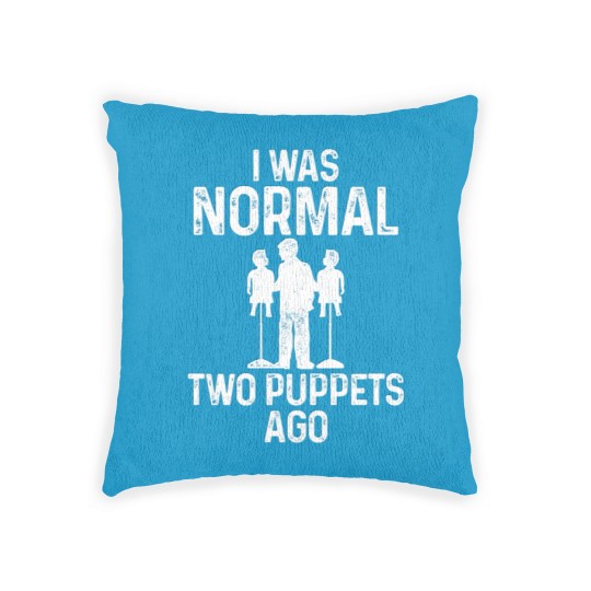 Discover Ventriloquist Puppeteer Normal Puppets Woven Pillows