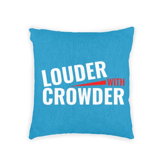 Discover louder with crowder steven crowder louder debate Woven Pillows