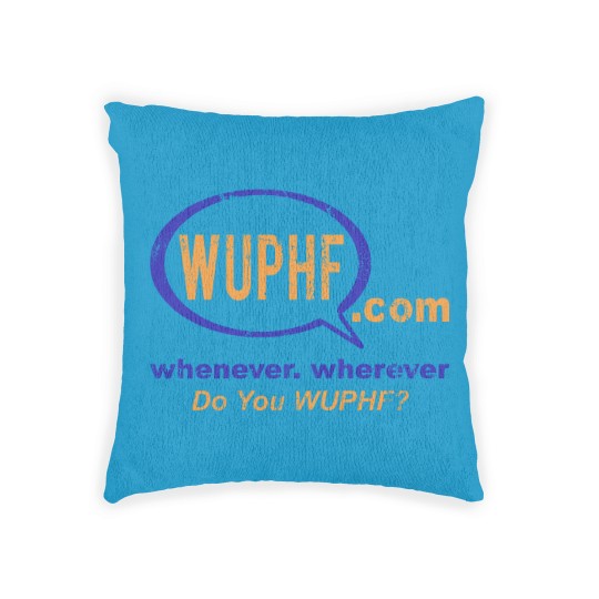 Discover WUPHF, distressed - The Office - Woven Pillows