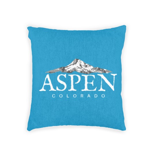 Discover Aspen Co Woven Pillows Colorado Mountain Town Woven Pillows