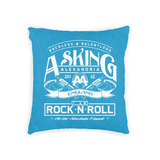 Discover Asking Alexandria Unisex Woven Pillows: Rock N' Roll