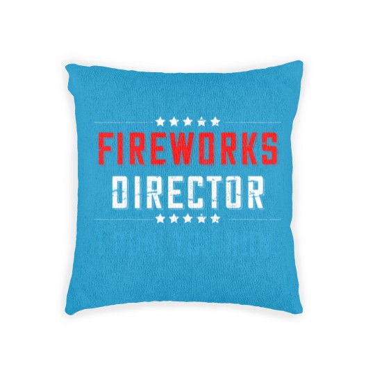 Discover 4th Of July Fireworks Director I Run You Run Woven Pillows - 4th Of July Fireworks Director Funny - Woven Pillows