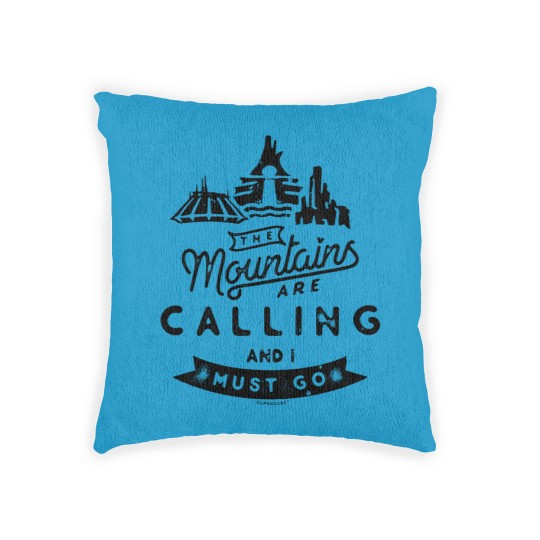 Discover The Mountains are Calling and I Must Go Woven Pillows