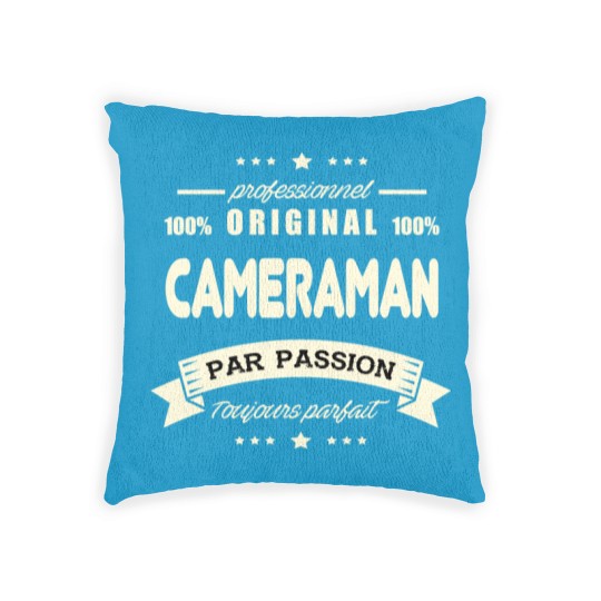Discover Cameraman Original Woven Pillows