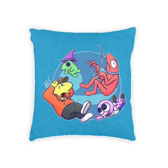 Discover The smiling friends are here! Classic Woven Pillows