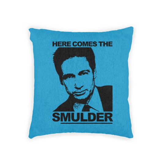 Discover Here Comes the sMulder - X-Files Returns in 2016! - David Duchovny - Woven Pillows