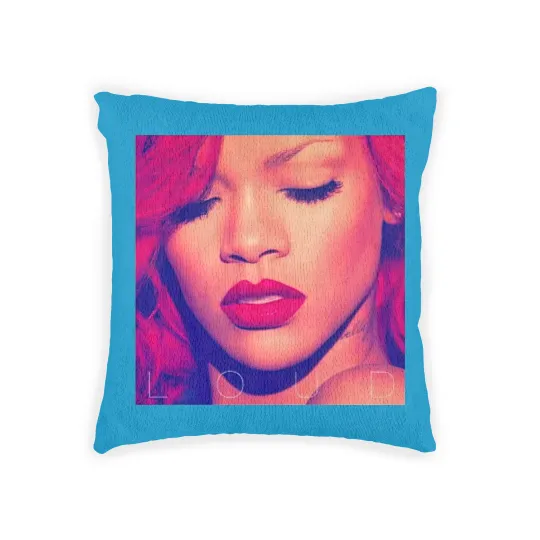 Discover Rihanna Singer Woven Pillows