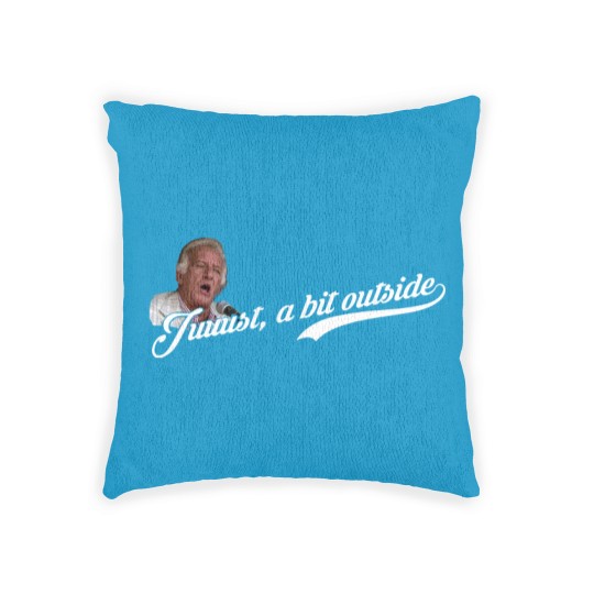 Discover Juuust, a bit outside, distressed - Major League - Woven Pillows