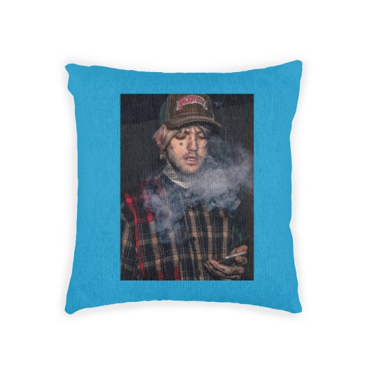 Discover Lil Peep Smoke Woven Pillows