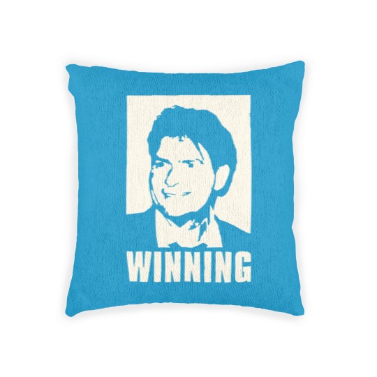 Discover CHARLIE SHEEN WINNING  Woven Pillows