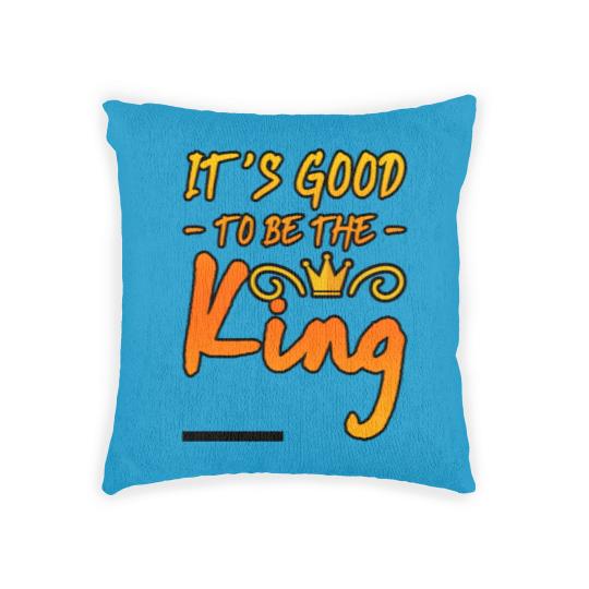 Discover It's Good To Be The King 3 Woven Pillows