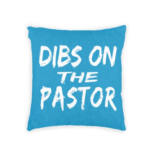 Discover Dibs On The Pastor print - Christ - Woven Pillows