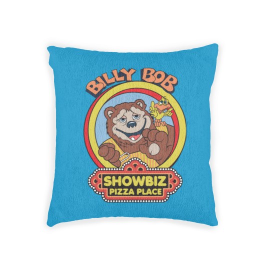 Discover Showbiz Pizza Billy Bob - Showbiz Pizza - Woven Pillows