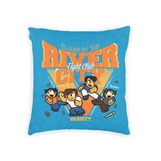 Discover River City Fight Club - River City Ransom - Woven Pillows