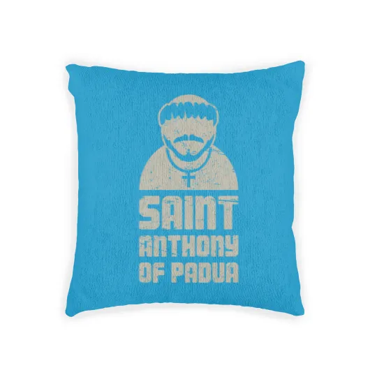 Discover Catholic St Anthony Woven Pillows