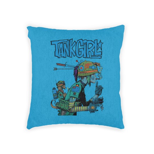 Discover Tank Girl Feminist Charlie Don't Surf Meme Woven Pillows Funny Vintage Style  Woven Pillows