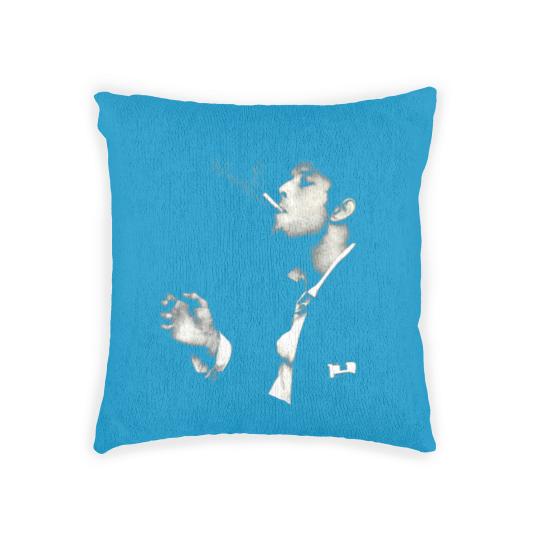 Discover Tom Waits icon Woven Pillows