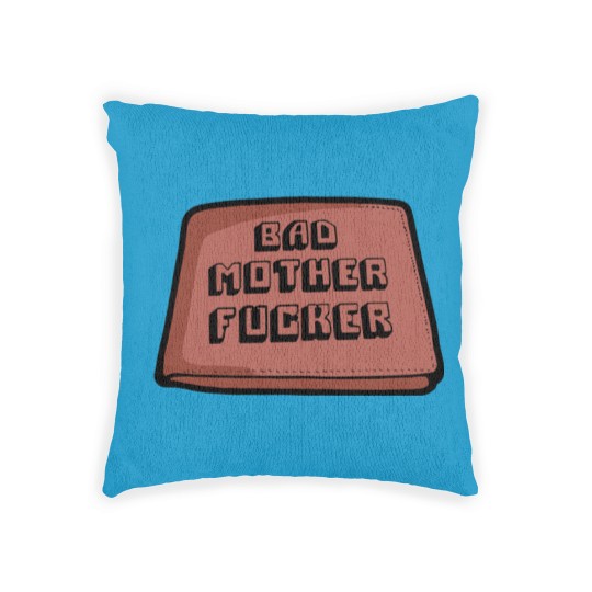 Discover Bad mother fucker wallet! - Pulp Fiction Movie - Woven Pillows