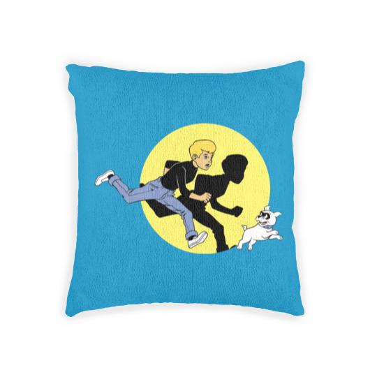 Discover Double Tin Quest - Jonny Quest - Woven Pillows