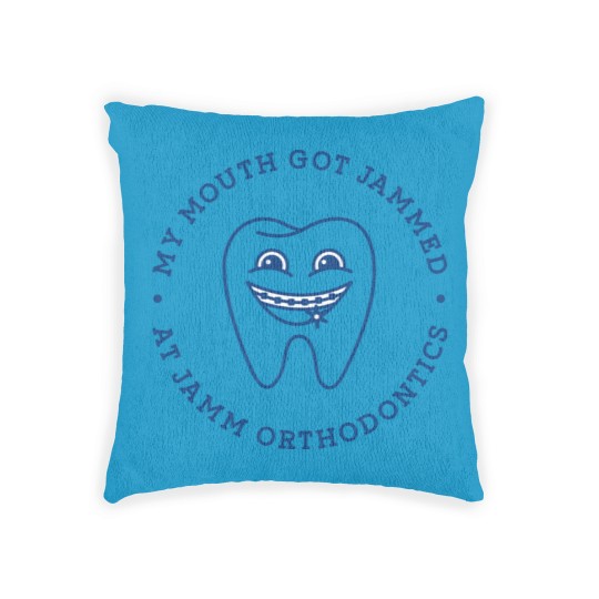 Discover Jamm Orthodontics - My Mouth Got Jammed Jamm Orthodontics - Woven Pillows