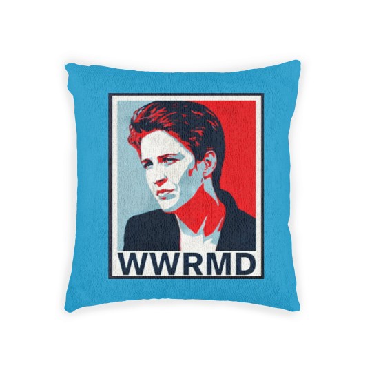 Discover WWRMD: What would Rachel Maddow Do? - Rachel Maddow - Woven Pillows