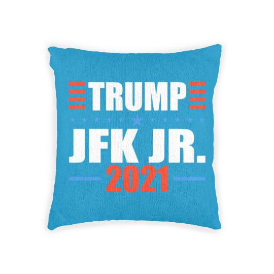 Discover T.r.u.m.p JFK Jr. 2021 Vote For T.r.u.m.p Desantis 2024 Election Woven Pillows