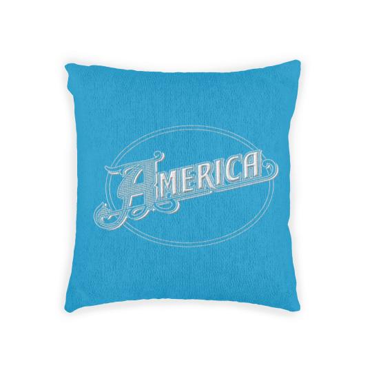Discover America Band Woven Pillows